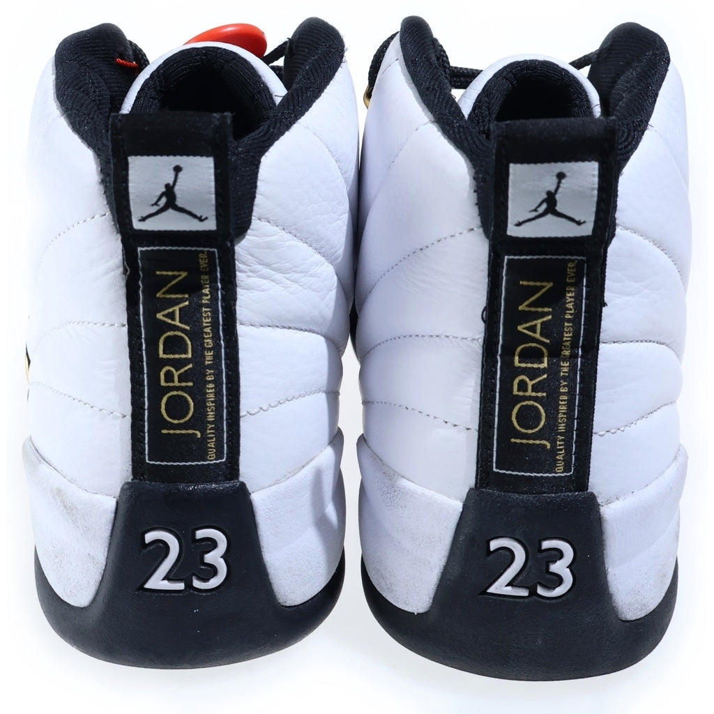 NIKE(ナイキ) AIR JORDAN 12 ROYALTY エアジョーダン12 ロイヤリティ ハイカットスニーカー US9/27cm ホワイト/ブラック CT8013-170