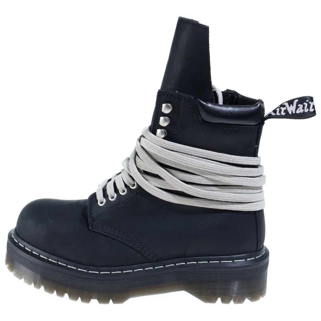 Rick Owens(リックオウエンス) 26AW ×Dr.Martens QUAD SOLE STEEL TOE BOOT ドクターマーチン クアッドソール スチールトゥーブーツ ブラック DM02E68139001