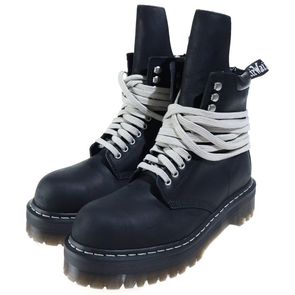 Rick Owens(リックオウエンス) 26AW ×Dr.Martens QUAD SOLE STEEL TOE BOOT ドクターマーチン クアッドソール スチールトゥーブーツ ブラック DM02E68139001
