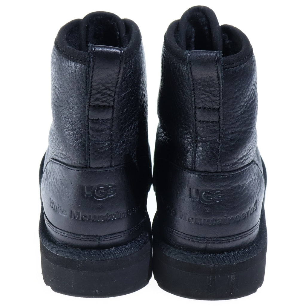 UGG(アグ) ×White Mountaineering Neumel High Zip ホワイトマウンテニアリング ニューメル ハイジップブーツ ブラック 1137791