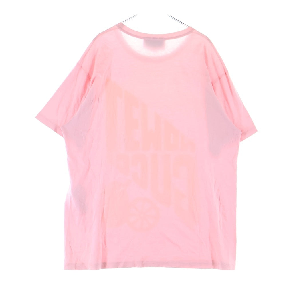 GUCCI(グッチ) 22SS レモングッチプリント 半袖Tシャツ カットソー ピンク 615044 XJD08