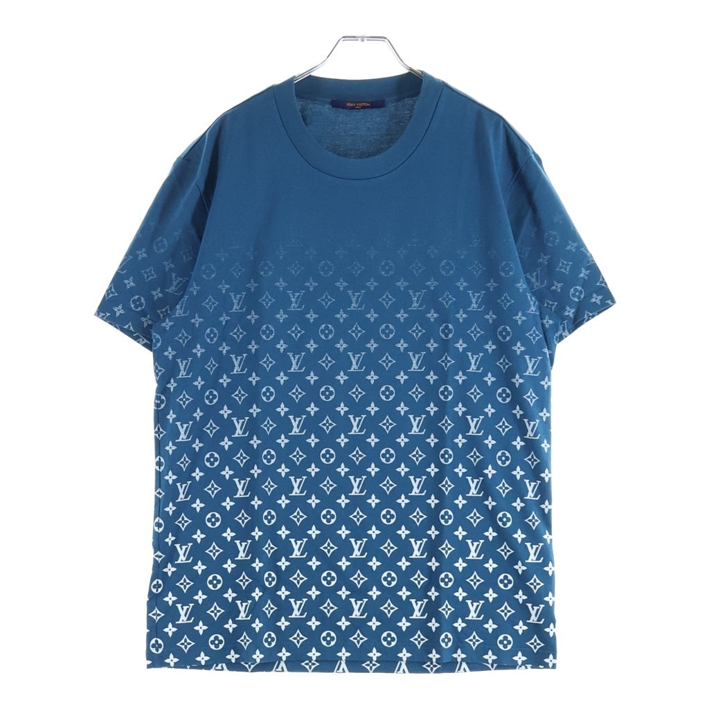 LOUIS VUITTON(ルイヴィトン) 21SS モノグラムグラディエント プリント 半袖Tシャツカットソー ブルー RM211Q NPG HKY46W