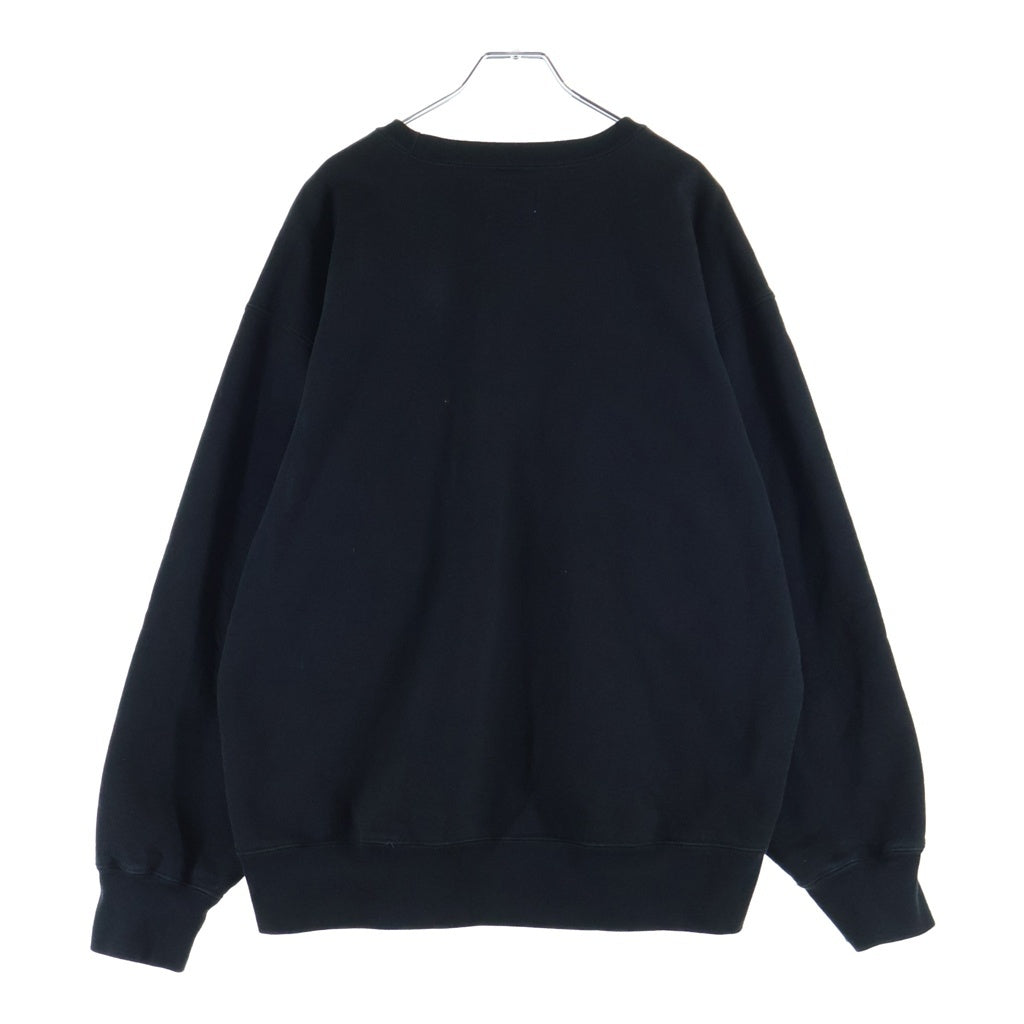 SUPREME(シュプリーム) 20AW x Yohji Yamamoto Crewneck ヨウジヤマモト クルーネック スウェットトレーナー ブラック