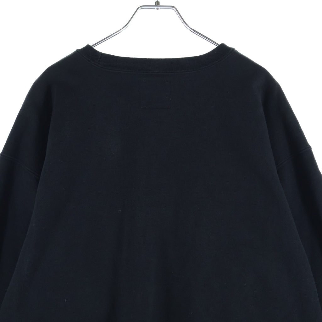 SUPREME(シュプリーム) 20AW x Yohji Yamamoto Crewneck ヨウジヤマモト クルーネック スウェットトレーナー ブラック