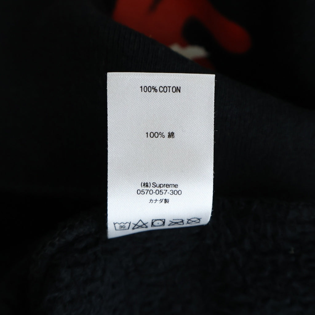 SUPREME(シュプリーム) 20AW x Yohji Yamamoto Crewneck ヨウジヤマモト クルーネック スウェットトレーナー ブラック