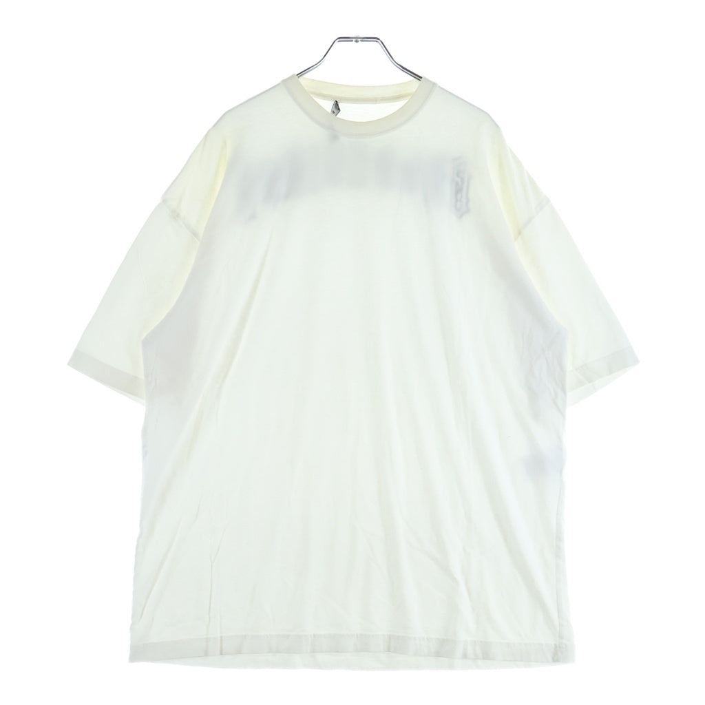 BALENCIAGA(バレンシアガ) 18SS バックロゴ刺繍 半袖Tシャツカットソー ホワイト 570805