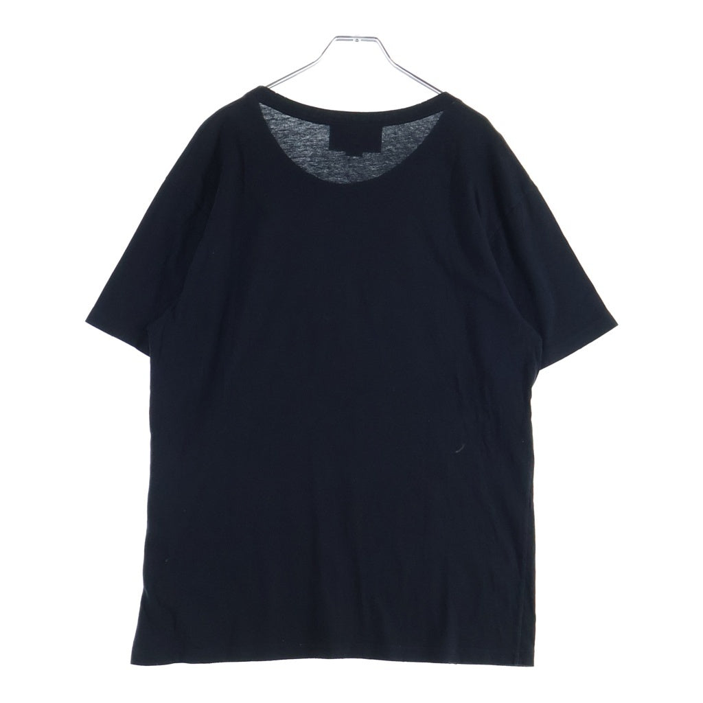 GUCCI(グッチ) フロントロゴプリント 半袖Tシャツカットソー ブラック 493117-X3I14