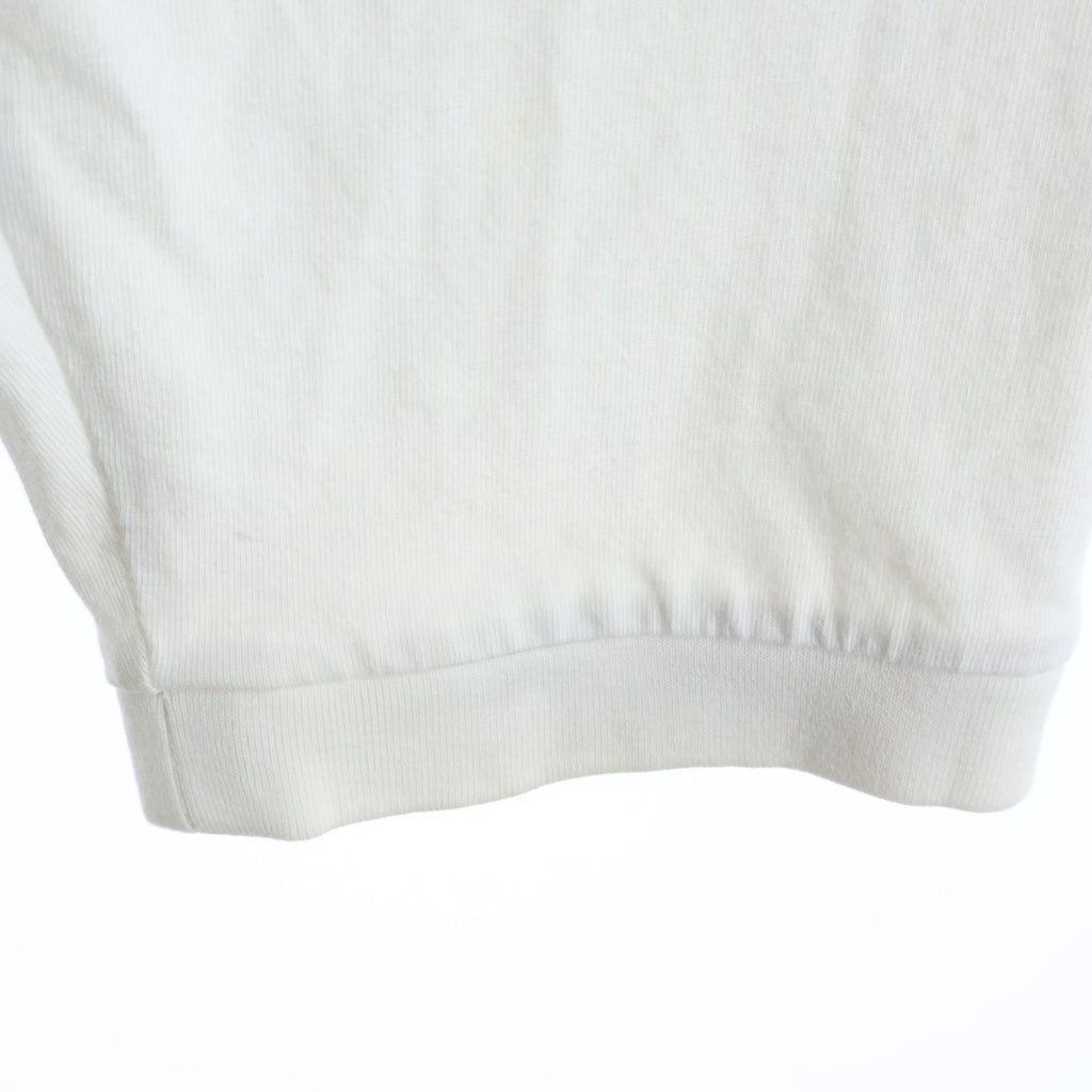VETEMENTS(ヴェトモン) Demnas Favorite Naughty Angel L/S Tee 転写プリントオーバーサイズロングスリーブ Tシャツカットソー グレー/ホワイト UAH19TR327