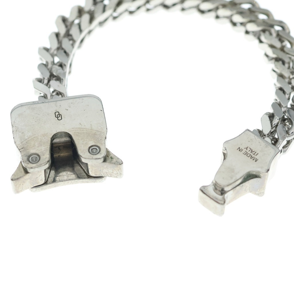 1017 ALYX 9SM(アリクス) METAL BUCKLE BRACELET メタル バックル ブレスレット GRY0002 シルバー