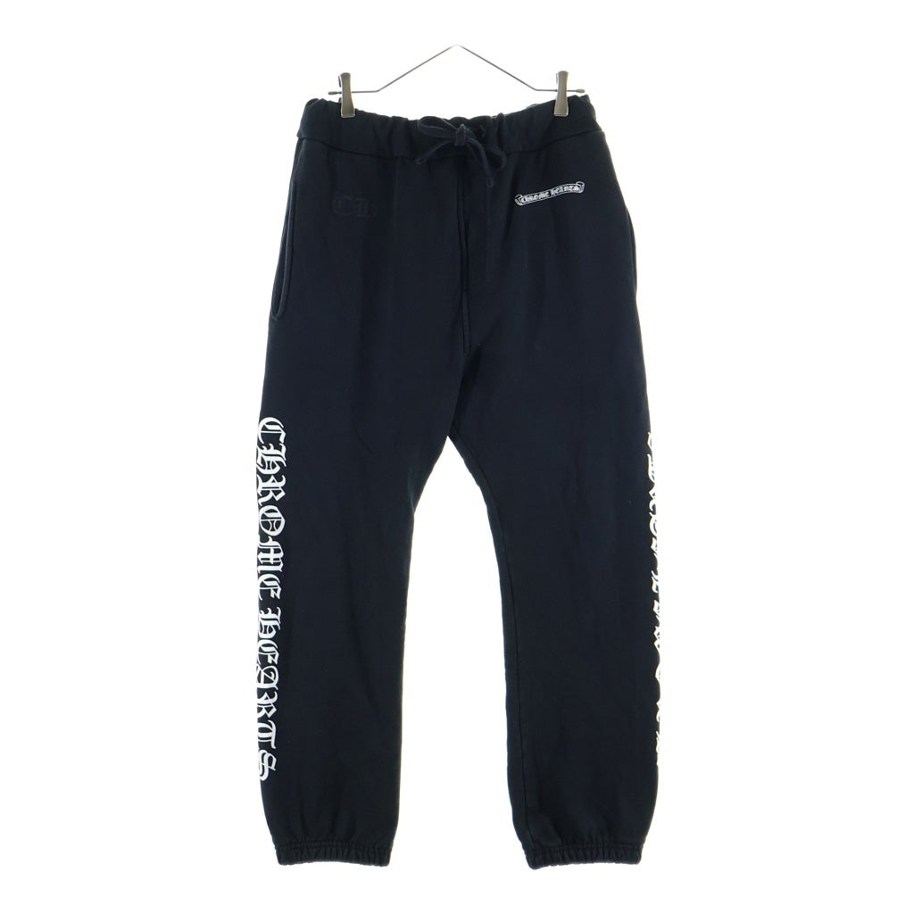 CHROME HEARTS(クロムハーツ) SWEAT PANTS スクロールラベル スウェットパンツ ブラック