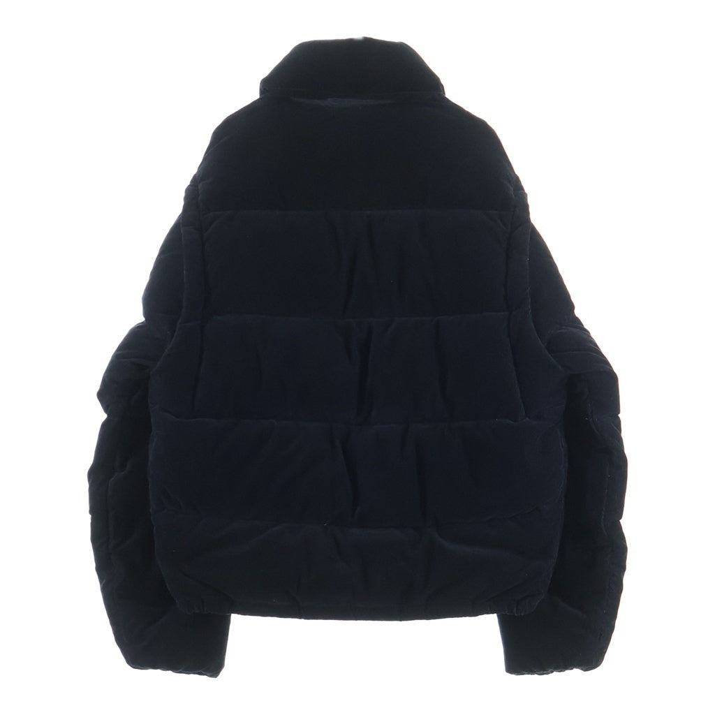 PRADA(プラダ) 25AW ミディアムウェイト コーデュロイ ダウンジャケット ブラック SGC946 S000
