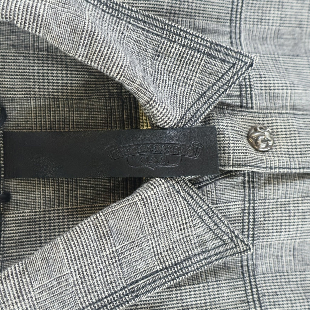 CHROME HEARTS(クロムハーツ) ARMY FBRC アーミーシャツ BSフレアボタンミリタリー長袖シャツ グレー