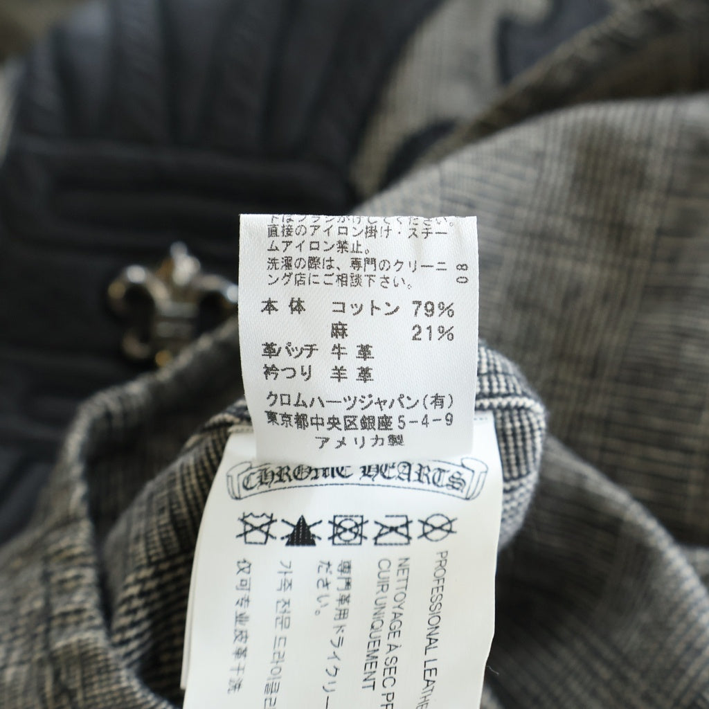 CHROME HEARTS(クロムハーツ) ARMY FBRC アーミーシャツ BSフレアボタンミリタリー長袖シャツ グレー