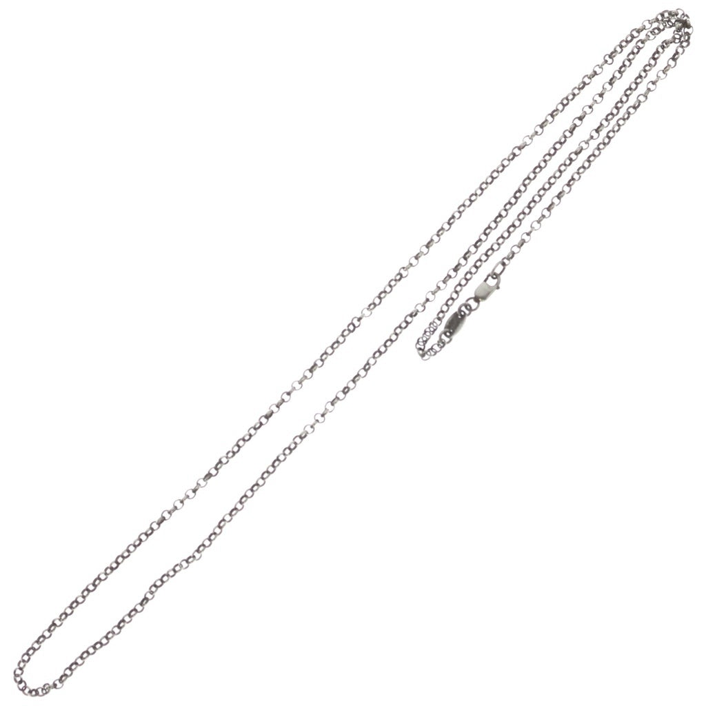 CHROME HEARTS(クロムハーツ) NECKCHAIN R24 ロールチェーンネックレス 24inch シルバー BCA085