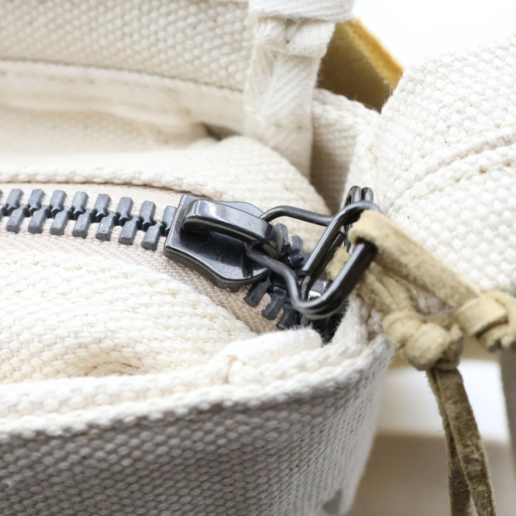 VISVIM(ヴィスヴィム) 25AW ICT UT SATCHEL S IVORY サッチェル ショルダーバッグ ベージュ レディース