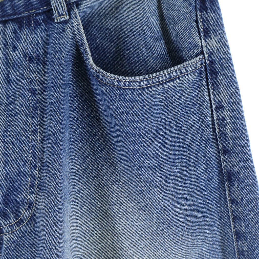 NO BRAND(ノーブランド) CARNE BOLIENTE LOVE PANTS 00'S カルネボレンテ ラブパンツ ハートデザインデニムパンツ インディゴ SS25DP0302