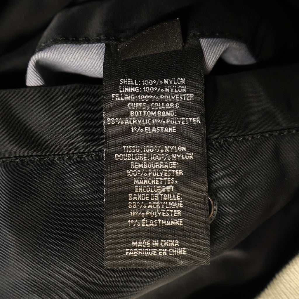 VETEMENTS(ヴェトモン) リバーシブルダブルジップ MA-1ブルゾンジャケット ブラック UAH21JA001