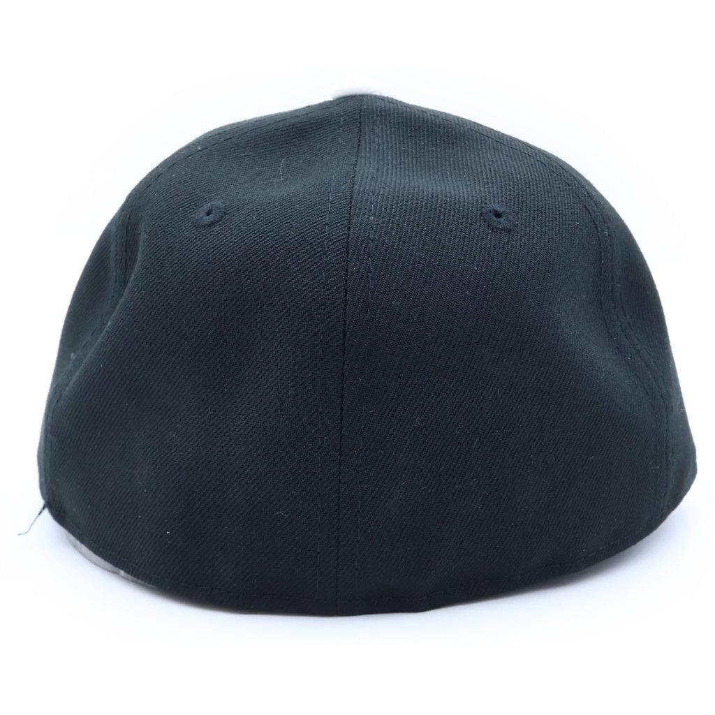 WTAPS(ダブルタップス) ×NEW ERA 59FIFTY ロゴ刺繍 ベースボールキャップ 帽子 ブラック