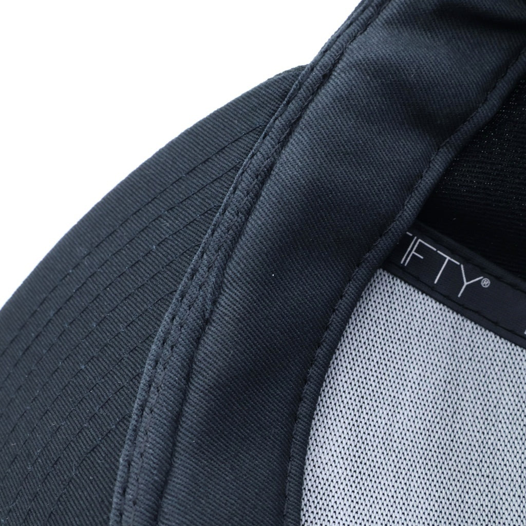 WTAPS(ダブルタップス) ×NEW ERA 59FIFTY ロゴ刺繍 ベースボールキャップ 帽子 ブラック