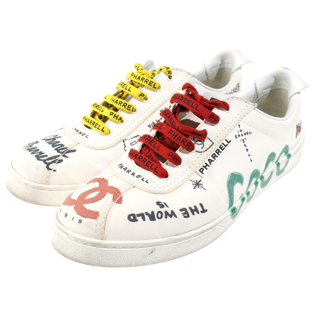 CHANEL(シャネル) 19SS Pharrell Williams Sneakers ファレル ウィリアムス ローカットスニーカー シューズ マルチカラー G34878