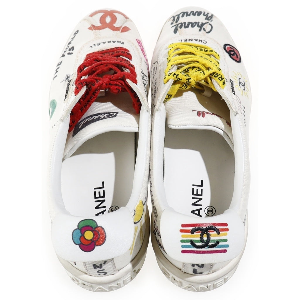 CHANEL(シャネル) 19SS Pharrell Williams Sneakers ファレル ウィリアムス ローカットスニーカー シューズ マルチカラー G34878