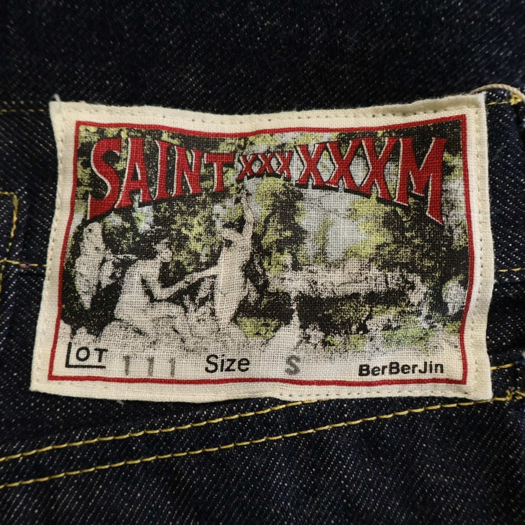 SAINT MICHAEL(セントマイケル) ×BerBerJin DENIM PNT ベルベルジン デニムパンツ インディゴ SM-HR1-0000-C60 SM-HR1-0000-C61