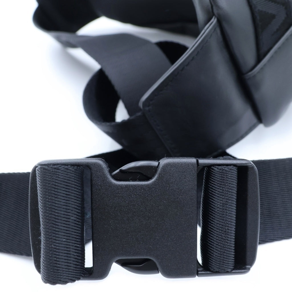 SUPREME(シュプリーム) 24AW Leather Waist Bag レザーウエストバッグ ブラック