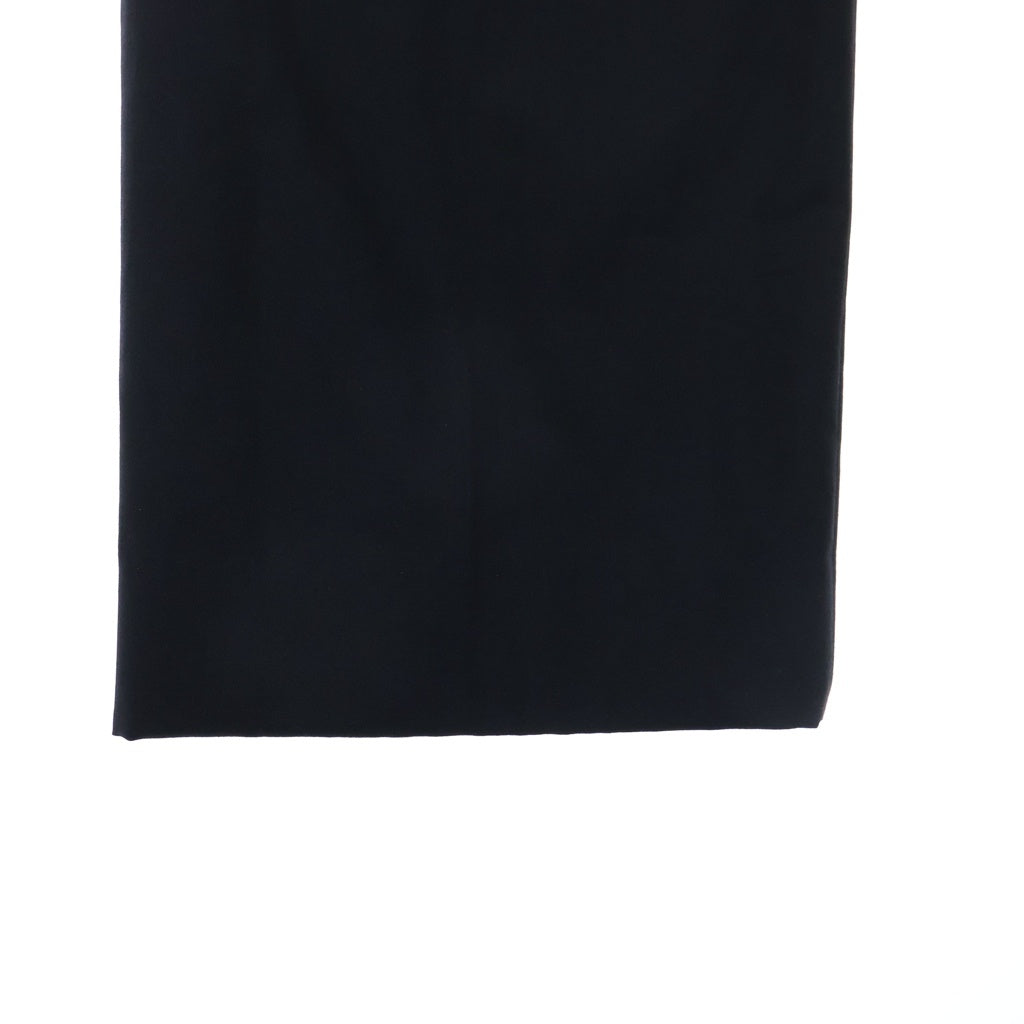 ADER ERROR(アーダーエラー) ×ZARA ステッチデザイン ワイドレッグスラックス ブラック