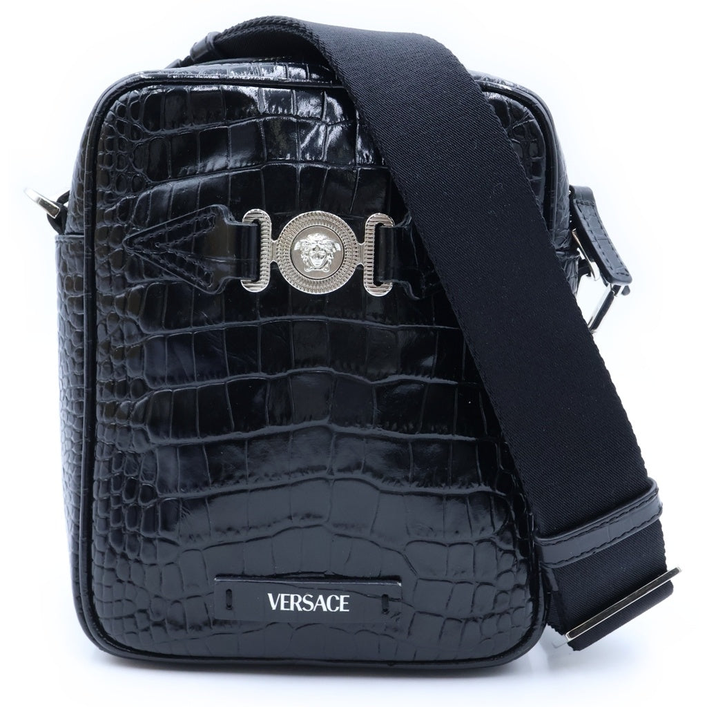 VERSACE(ヴェルサーチ) メデューサ ビギーバロッコ ショルダーバック ブラック レディース