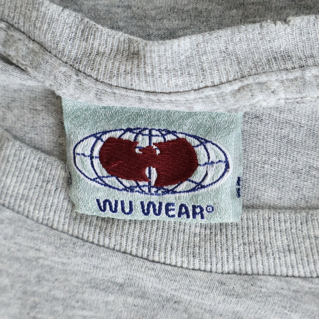 VINTAGE(ヴィンテージ) WU TANG ウータン フロントプリント 半袖Tシャツカットソー グレー