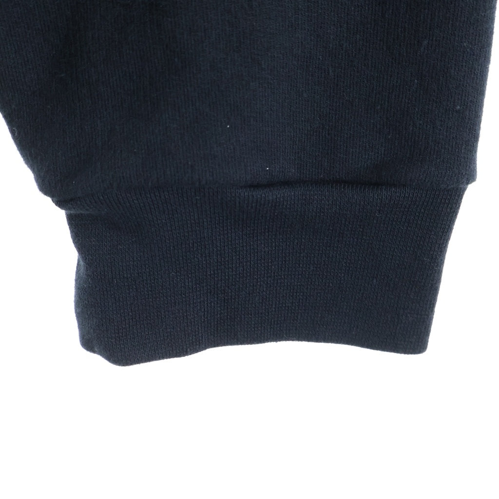 CHROME HEARTS(クロムハーツ) SWTSHRT HD ZIP 袖フローラルバックホースシュープリントパーカー ブラック/ピンク/シルバー