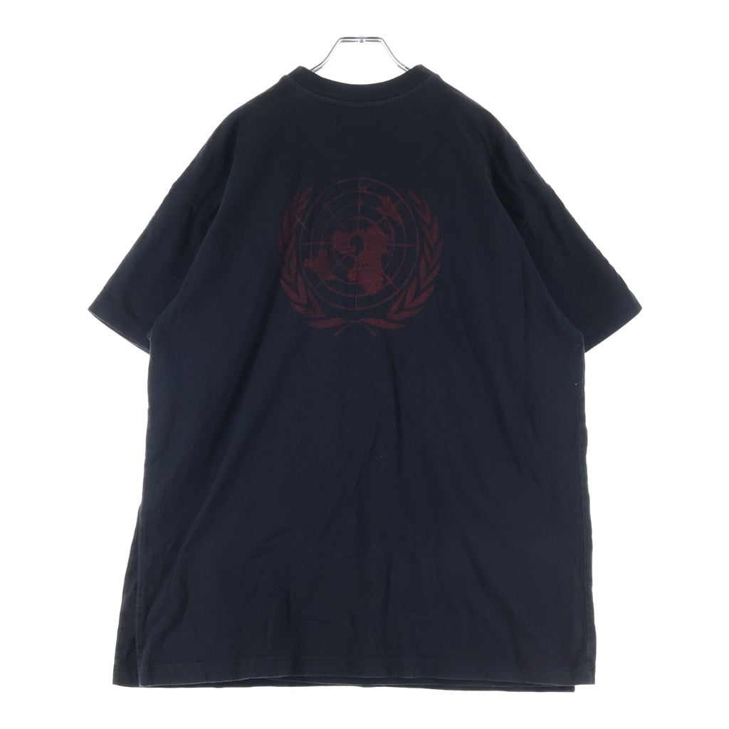 VETEMENTS(ヴェトモン) 17AW COMMANDO DOUBLE TEE 半袖Tシャツカットソー ブラック MAH18TR18