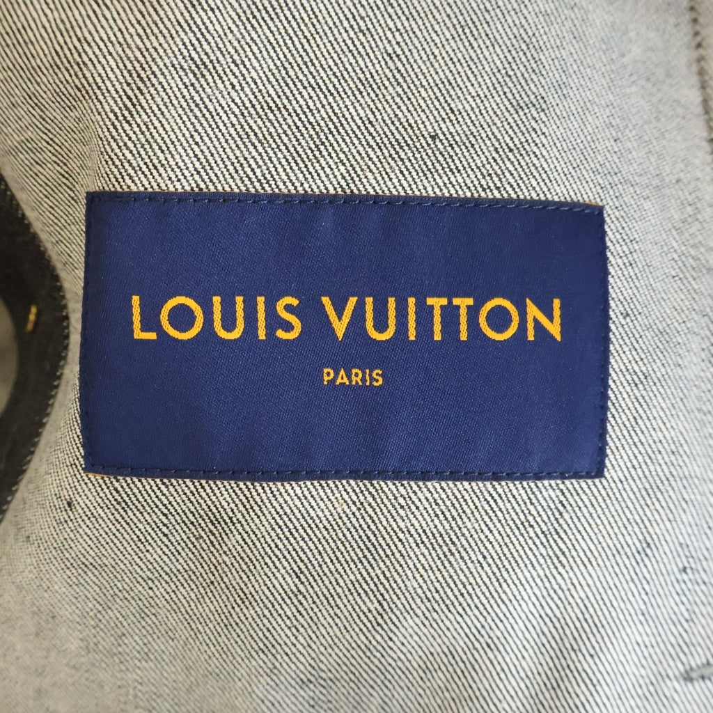 LOUIS VUITTON(ルイヴィトン) 21AW MONOGRAM DNA DENIM JACKET シャドー モノグラム デニムジャケット インディゴ RM212Q E53 HLA55W