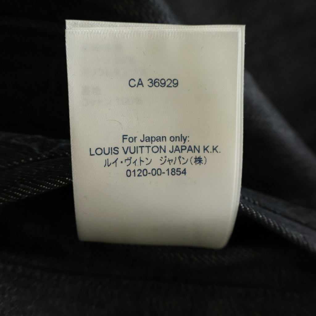 LOUIS VUITTON(ルイヴィトン) 21AW MONOGRAM DNA DENIM JACKET シャドー モノグラム デニムジャケット インディゴ RM212Q E53 HLA55W