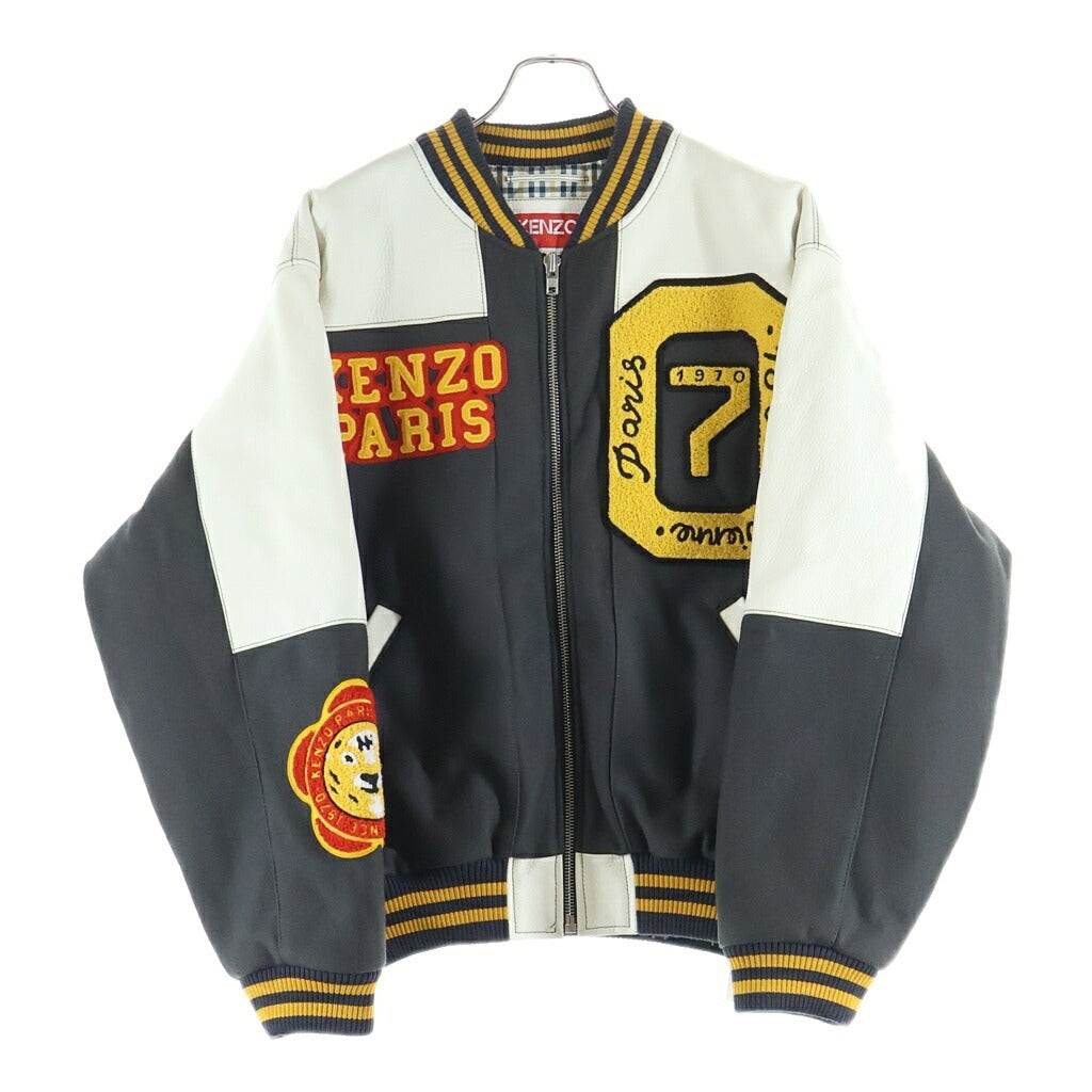 KENZO(ケンゾー) TIGER ACADEMY VARSITY JACKET タイガー アカデミーバーシティジャケット グレー FD65BL1409OH