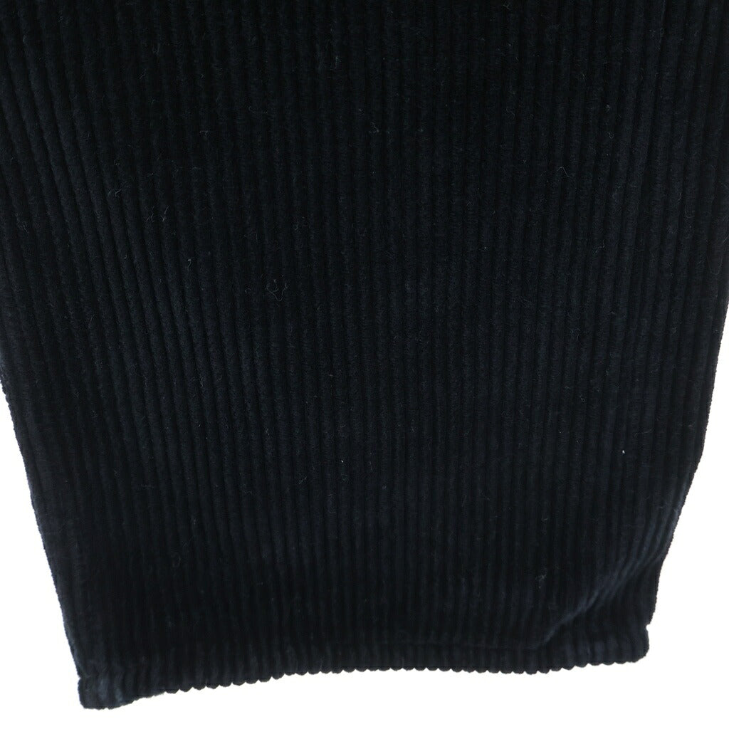 STONE ISLAND(ストーンアイランド) 18AW ロゴパッチ 太畝コーデュロイパンツ ブラック 6915J4B39