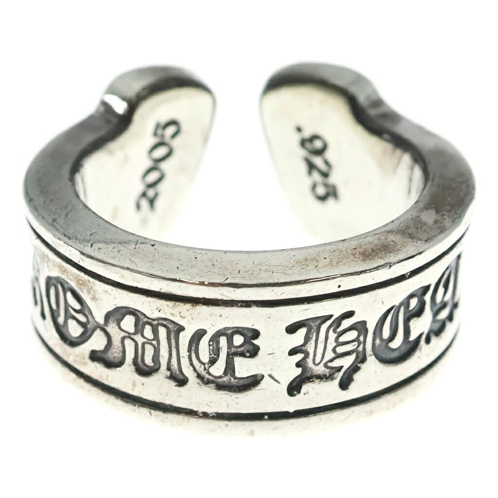 CHROME HEARTS(クロムハーツ) LG SCROLL LABEL ラージスクロールラベル リング シルバーBCA383