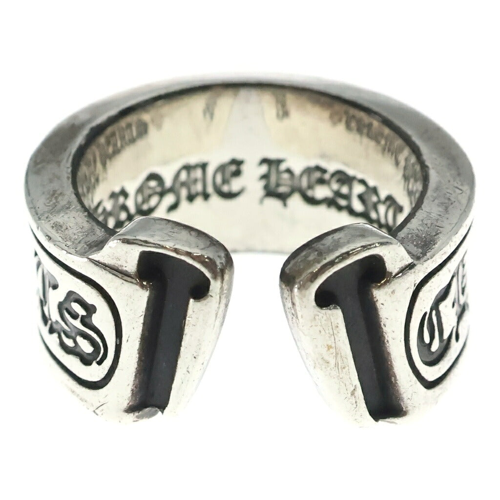 CHROME HEARTS(クロムハーツ) LG SCROLL LABEL ラージスクロールラベル リング シルバーBCA383