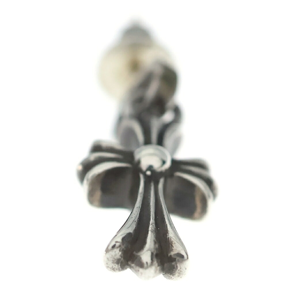 CHROME HEARTS(クロムハーツ) BBY F PPRCHN ベイビーファットクロス ドロップピアス シルバー BCA090