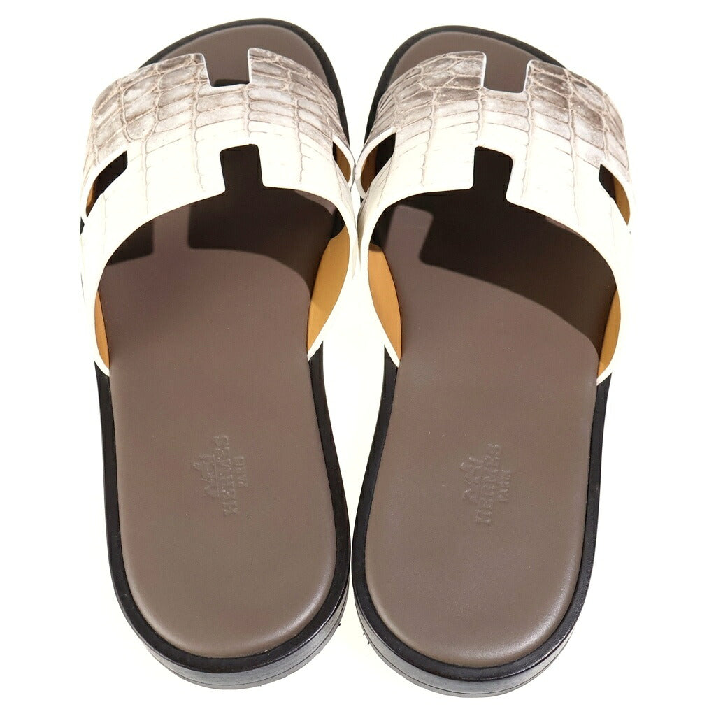 HERMES(エルメス) HIMALAYA SANDAL イズミール ヒマラヤ サンダル ニロティカスマット ホワイト/ブラウン