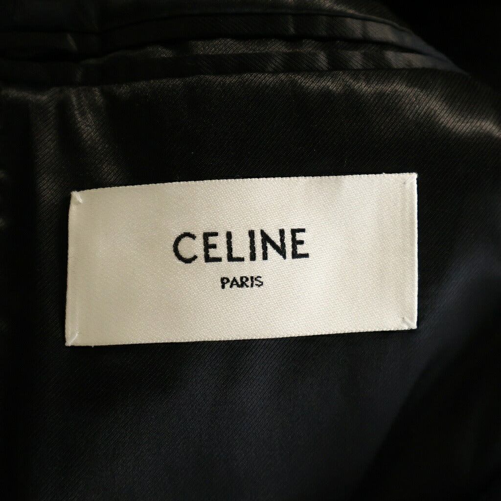 CELINE(セリーヌ) Wool Chester Coat ダブルブレス ウールチェスターコート 2M691863C ブラック
