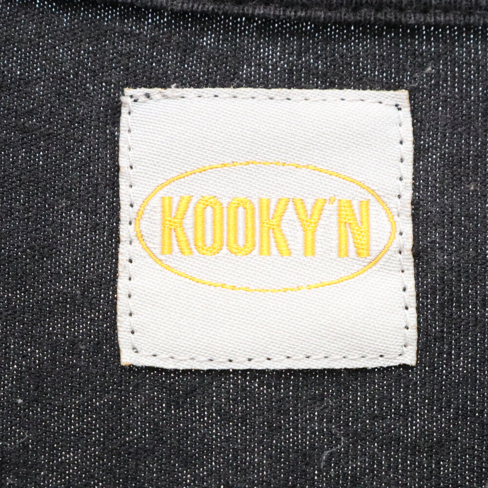 KOOKY(クーキー) アーチロゴ 半袖Tシャツ カットソー ブラック