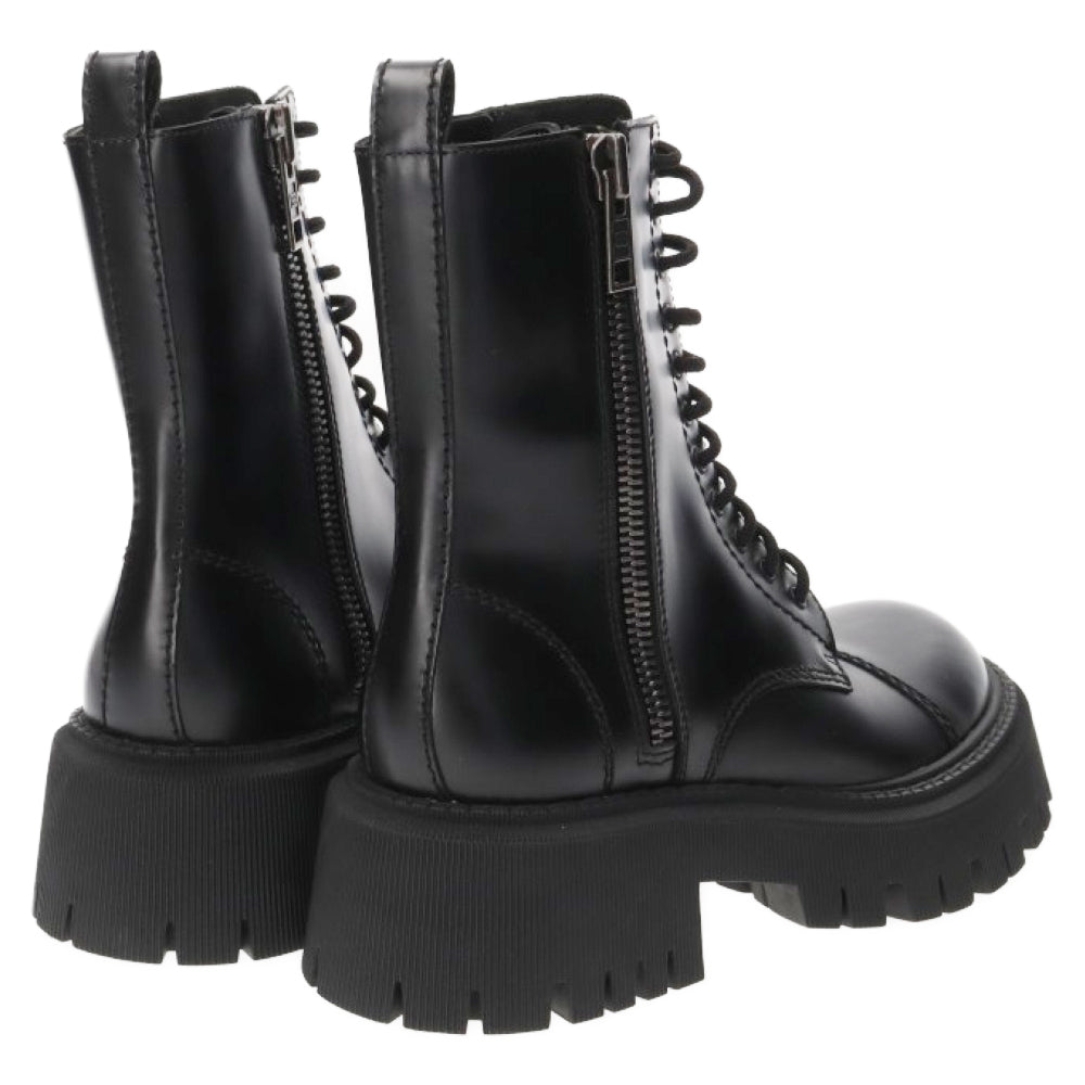 BALENCIAGA(バレンシアガ) TRACTOR 617420 トラクターサイドジップブーツ ブラック