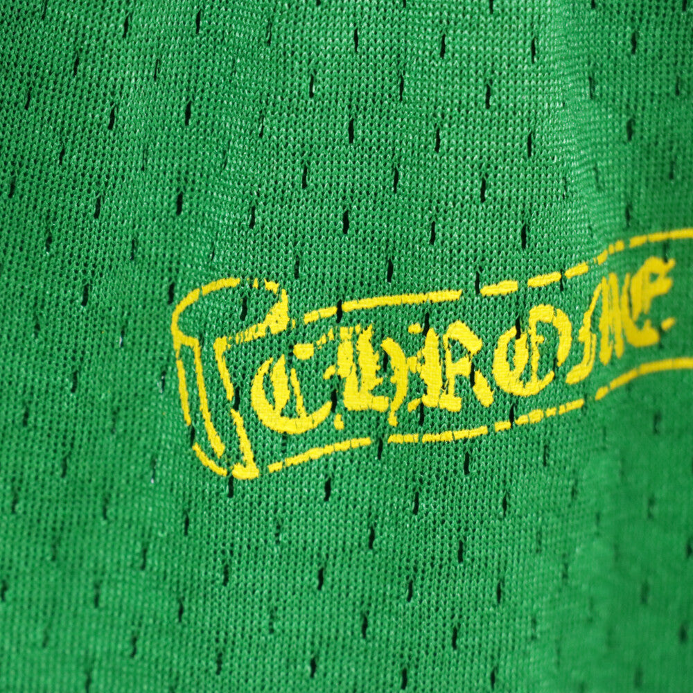 CHROME HEARTS(クロムハーツ) ×MATTY BOY MESH PANTS マッティボーイ CHロゴプリント メッシュパンツ グリーン