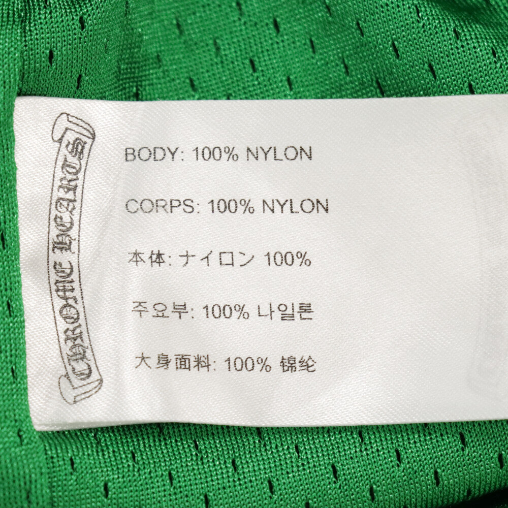 CHROME HEARTS(クロムハーツ) ×MATTY BOY MESH PANTS マッティボーイ CHロゴプリント メッシュパンツ グリーン