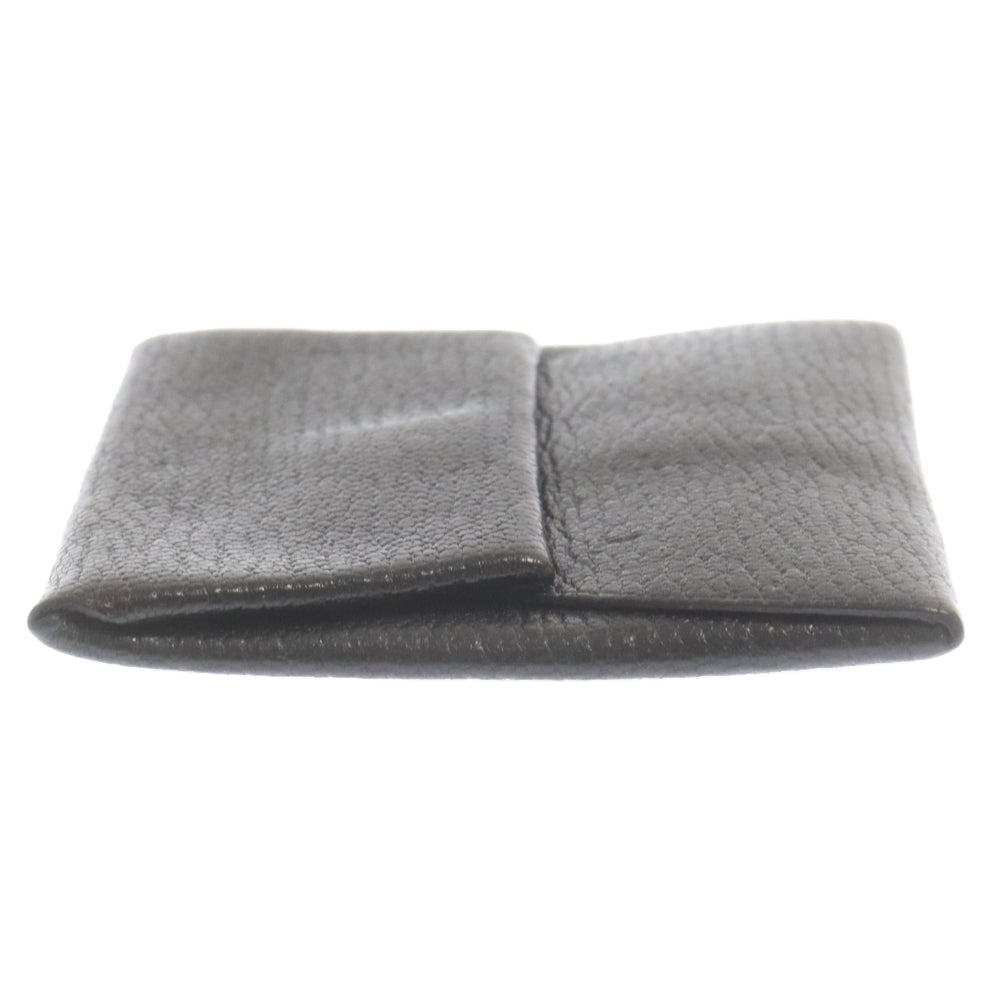 HERMES(エルメス) Bastia Coincase D刻印 バスティア レザーコインケース 財布 ブラック