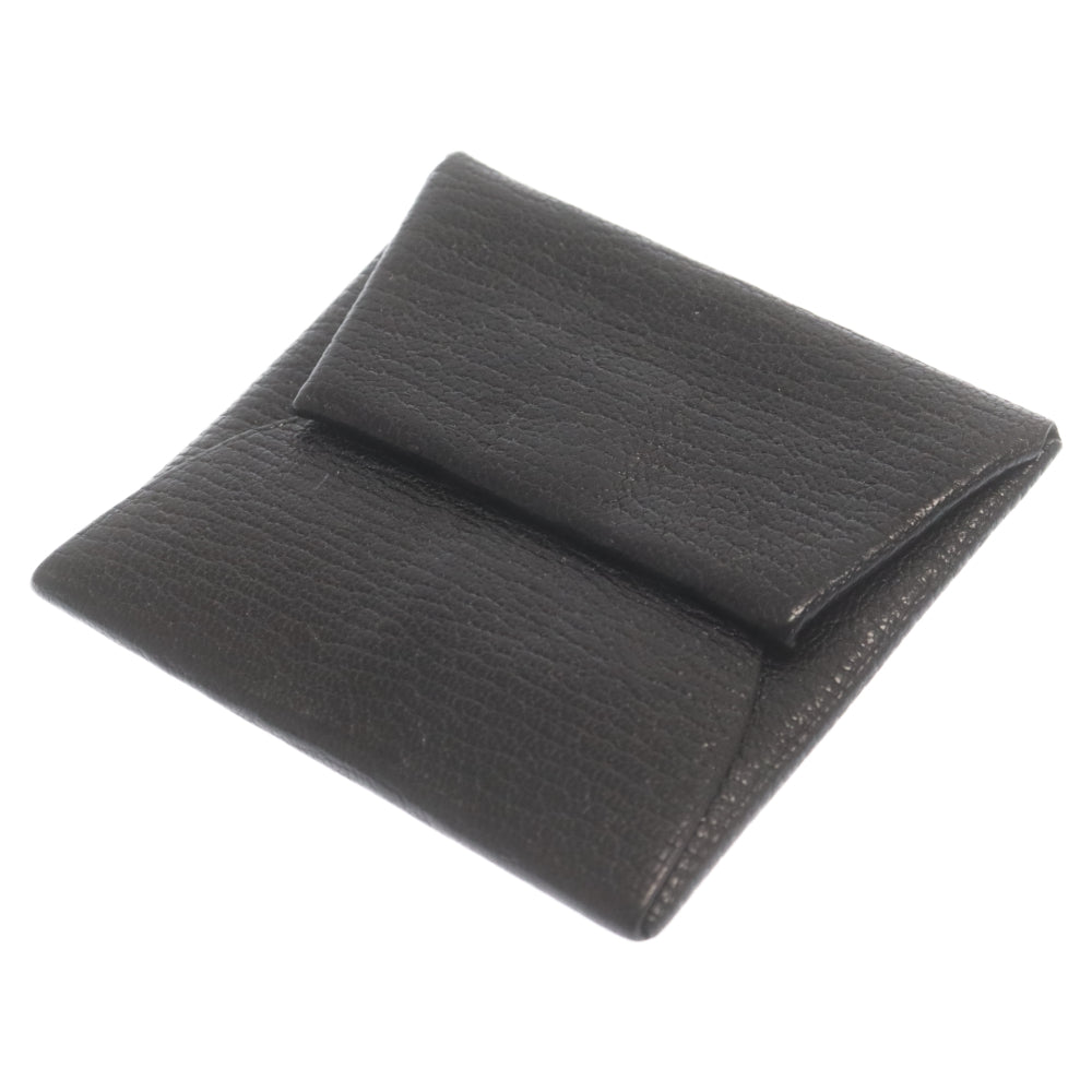 HERMES(エルメス) Bastia Coincase D刻印 バスティア レザーコインケース 財布 ブラック
