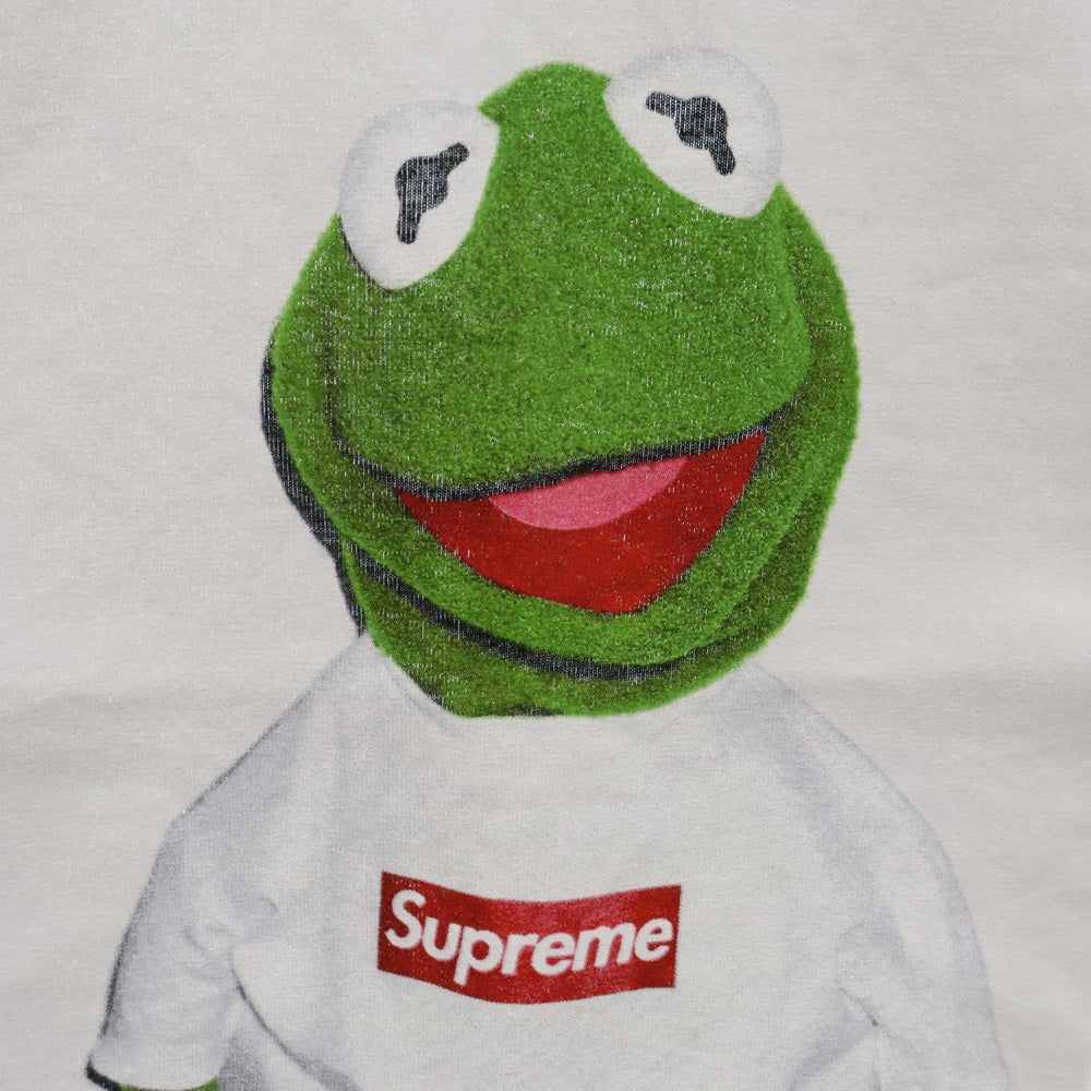 SUPREME(シュプリーム) 08SS Kermit The Frog Tee カーミット ザ フロッグ プリント半袖Tシャツ ホワイト