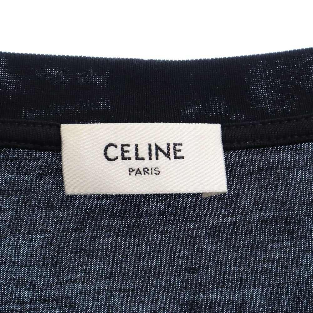 CELINE(セリーヌ) トリオンフ ノースリーブカットソー 2X17D671Q 38AW ブラック レディース