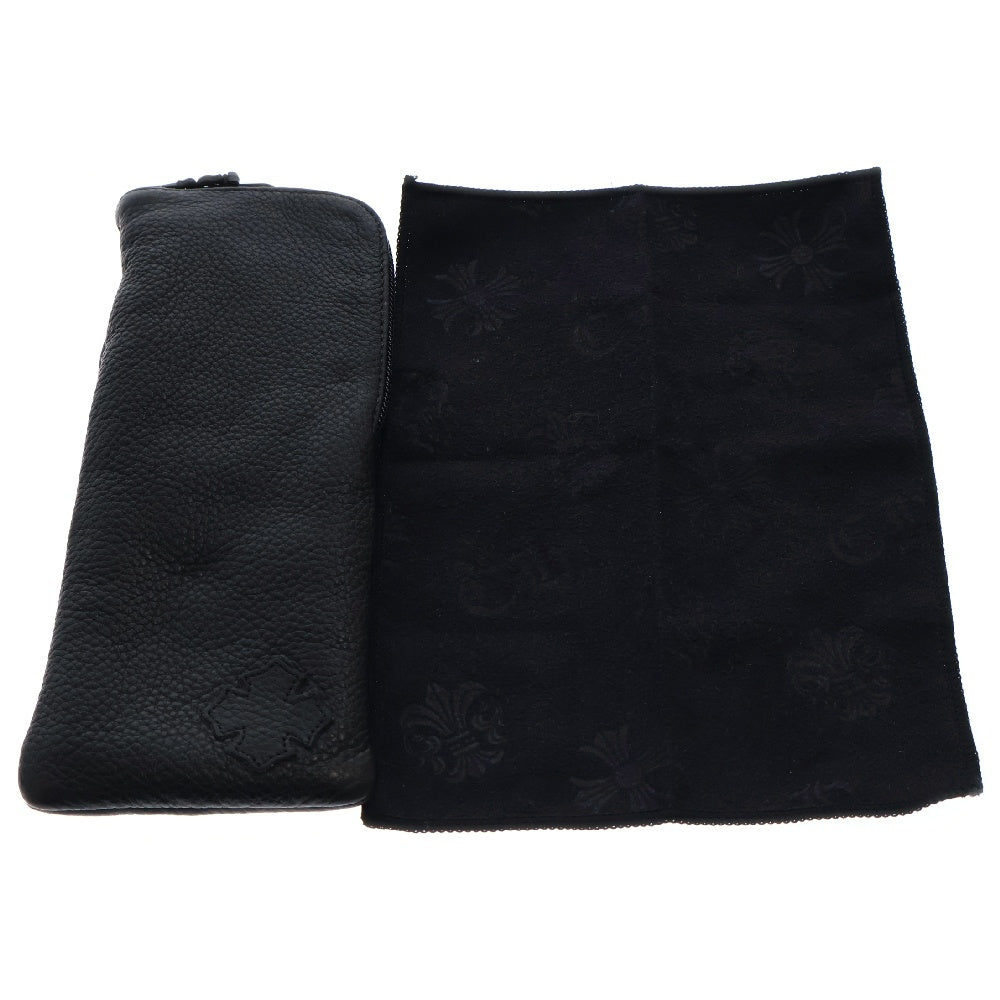 CHROME HEARTS(クロムハーツ) SPLAT-A BSフレア アイウェア サングラス ブラック/グリーン ※度入り